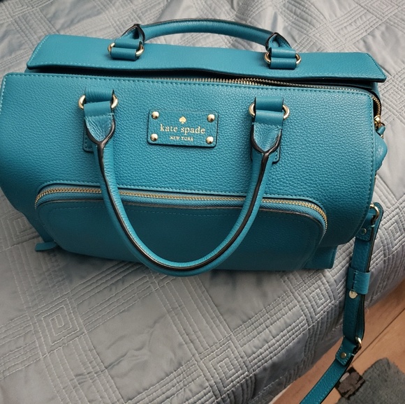 Kate Spade Leather Satchel Handbag - Picture 1 of 8